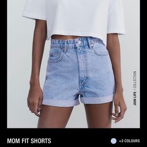 Zara mom fit shorts - NWOT